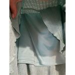 Wild Fable  Green Blue Pull On Tiered Mini Skirt Size XL Photo 2