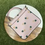 Kate Spade New ‎ Staci Square top handle pineapple crossbody bag pink multi Photo 2