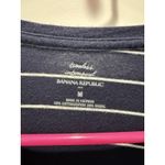 Banana Republic  Women's L/S Crewneck Timeless Top Blue White Striped Medium M Photo 1