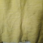 Akris Yellow Linen Blend Blazer Jacket Size 8 Photo 8