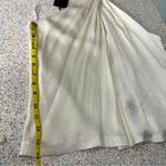 NWT NILI LOTAN Edwige Halter Keyhole Silk Top *stained* Ivory Women’s XL Photo 12