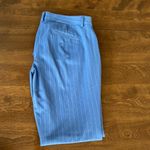 EXPRESS  Blue Pinstripe Boot Cut Pants Photo 3