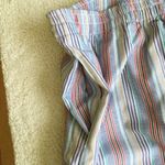 Vintage Southern Lady Capris High Rise Striped Blue Tan Reg White Size undefined Photo 8