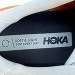 Hoka One One Gray and Orange Athletic Shoes Blue Size 9 Photo 8