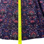 J Jill Womens Oversized Floral Peasant Dress Size 2X Boho Artsy Cottage Loose Purple Photo 10
