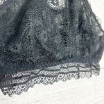 Victoria's Secret NWT  Sheer Black Lace High Neck Racerback Bralette Size Small Photo 4