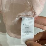 IRO  Jeans Pink Lyzza Distressed Oversized Long Sleeve Top Sz S Photo 4