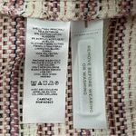 Loft NWT‎  Pink Cream Gold Metallic Striped Tweed Sleeveless Dress Size 2 Photo 5