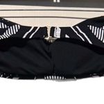 Vince Camuto (Z) 2 Piece Bikini Swim Set M Black White Tube Top High Cut EUC Photo 1