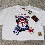 Mitchell & Ness Mitchell‎ & Ness MLB Texas Rangers Cooperstown Collection Shirt M Photo 0