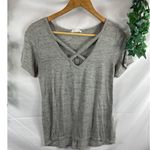 Socialite cross front strappy tshirt Photo 1