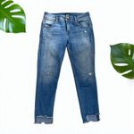 Hudson Jeans Hudson Cat Mid Rise Step Hem Skinny Jeans in Esse Wash - Size 30 Photo 6