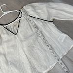 Urban Outfitters Top wild horses womens White (small) boho peasant coastal folk Photo 6