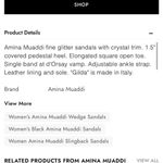 Amina Muaddi
Gilda Crystal Glitter Sandals Barbie Pink Photo 12