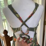 Cupshe  Floral Green Teopical One Piece Swimsuit slimming ruched adjustable Photo 4