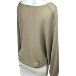 Millau Brown Tan Owl Print Beaded V Photo 2