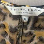Trina Turk  100% Silk Animal Print Dress Photo 2