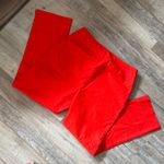 Peck & Peck  Bright Red Pants size 8 Photo 9
