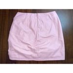 LAMARQUE X REVOLVE Aricia Leather Skirt in Orchid Pink 2 New Mini Photo 5