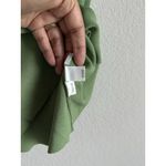 Ann Taylor LOFT Women’s Avocado Green Sleeveless Cross Over V-neck Top Size L Photo 7