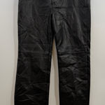 Princess Polly  faux leather biker moto pants womens size US 4 black Photo 0