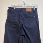 Judy Blue  High Waist Tummy Control Garment Dyed Wide Leg Crop Navy Jeans Photo 7