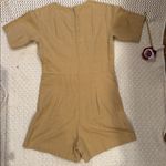Ilana Kohn Womens Beige Short Sleeve Jumpsuit 4 Tan Photo 7