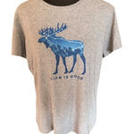 Life is Good  Graphic Moose Constellation Tee – Women’s Large Photo 0