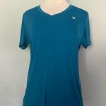 Champion Performance Blue Teal Workout Athletic Tshirt Size L Photo 0