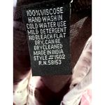 Chaudhry Rope Halter Open Back Tie Dye Maxi Dress Pink Black M Size M Photo 12