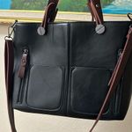 Love and Freedom Leather Purse with Wallet Brown Photo 6