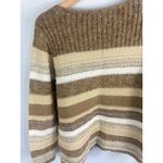 Liz Claiborne  Mixed Stripe Knit Sweater Size Large Photo 4