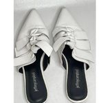 Jeffrey Campbell White Charly Knotted Mules Slip on Shoes Photo 5