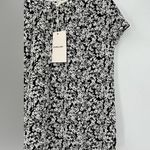 Everlane π NWT The Gathered Neck Top Blouse Floral Flower Capped Sleeve Sz XXS Photo 8