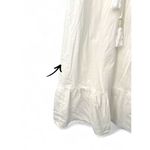 Tommy Bahama | M | Midi Dress Embroidered Sundress Tiered White Sleeveless Tank Photo 2