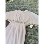 Free People Beach NWT Midi Column Dress Terrycloth Cut Out Purple size S Photo 8