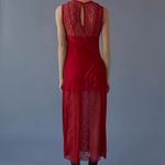 Urban Outfitters  Maxine Knit Lace Midi Dress Size Small Photo 1
