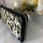 Coach RARE Poppy Black and Cream Wallets with Signature Monogram Photo 3