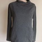 H by Bordeaux  Grey Mock Neck Sweater Photo 0