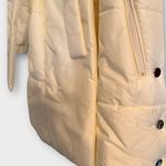 Nocturne Belted Oversized Puffer Jacket – Size 34 (NWT) White Photo 8