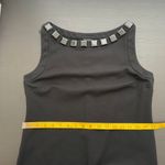 Talbots Black Jewel Boat Neck Midi Career Sheath Dress Women's Size 8 Photo 10