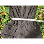 Arden B y2k Strapless Black Mini Romper Size Small Photo 4