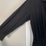 ATM classic jersey long sleeve jumpsuit cotton black Photo 4