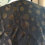 Modcloth NEW Golden Record Party Wrap Dress Black Photo 9