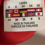 Spyder  Red Fleece Quarter Zip‎ Sweatshirt Women’s Size 6 Red Rhinestone Details Photo 6