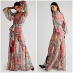 Bronx and Banco ππ Farah Maxi Dress ~ Muti-Color Print US 6 NWOT Photo 2
