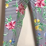 Ibkul ladies athletic long sleeve crew dress in Johanna floral sun protection S Black Photo 3