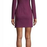 Likely Revolve  Keller Long Sleeve Mini Dress bodycon cut out in Purple Plum sz 4 Photo 1