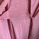 Papinella Heather Pink Attached Tie Soft Lightweight Stretchy Loungewear Robe XS Photo 4