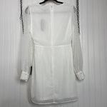 NWT Lulu’s Much Love White Swiss Dot Long Sleeve Tie Photo 7